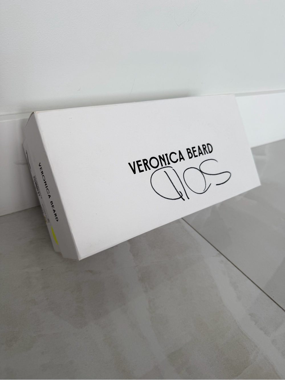 Veronica Beard Shoe Box with Logo Tissue Paper PRICED TO SELL